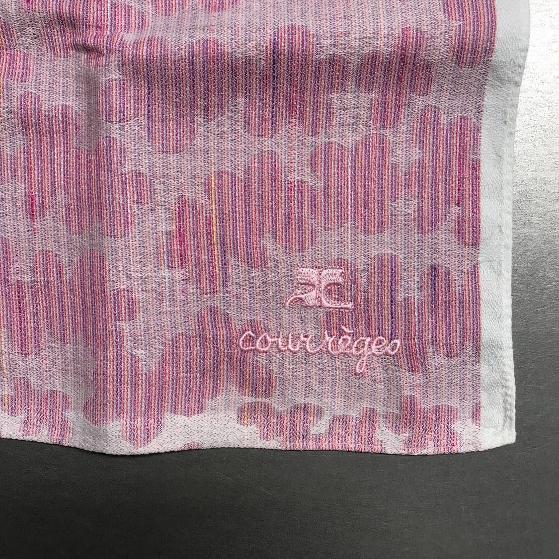 꾸레쥬 핑크 손수건 상품이미지3