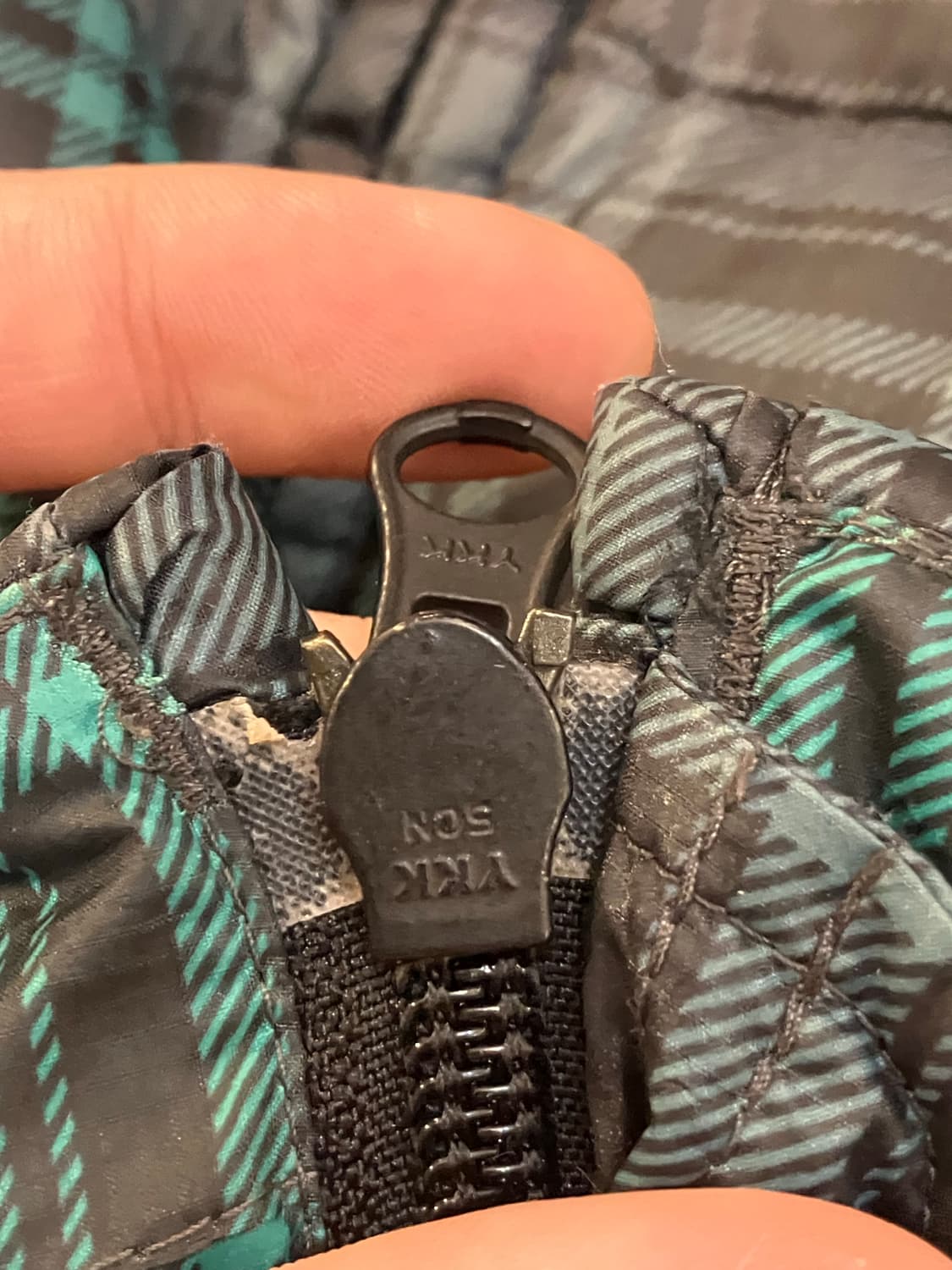 00s 나이키 ACG 타탄체크 800필 다운패딩 상품이미지5