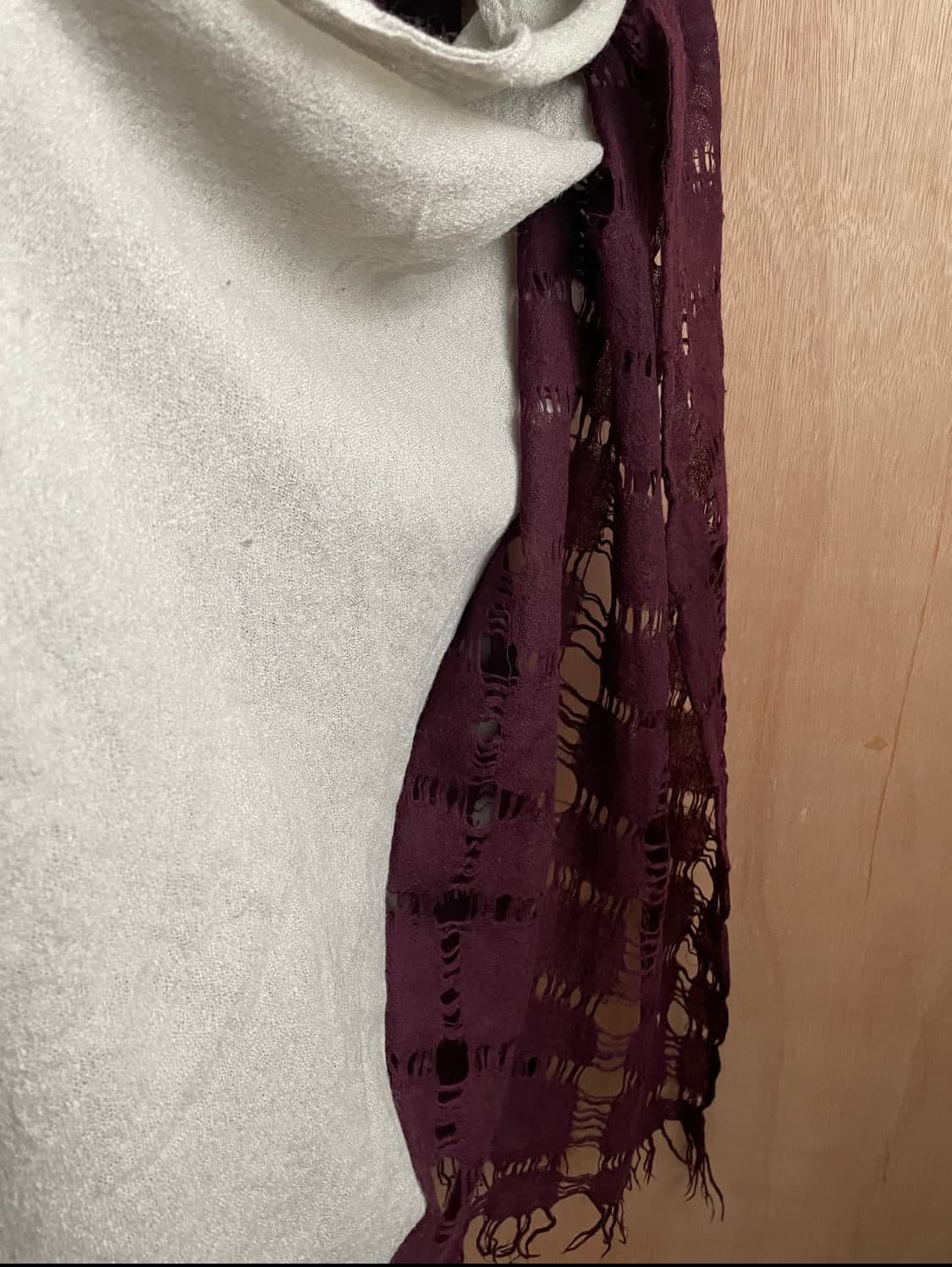 LIMI FEU 리미 푸 더블 레이어드 머플러 상품이미지2