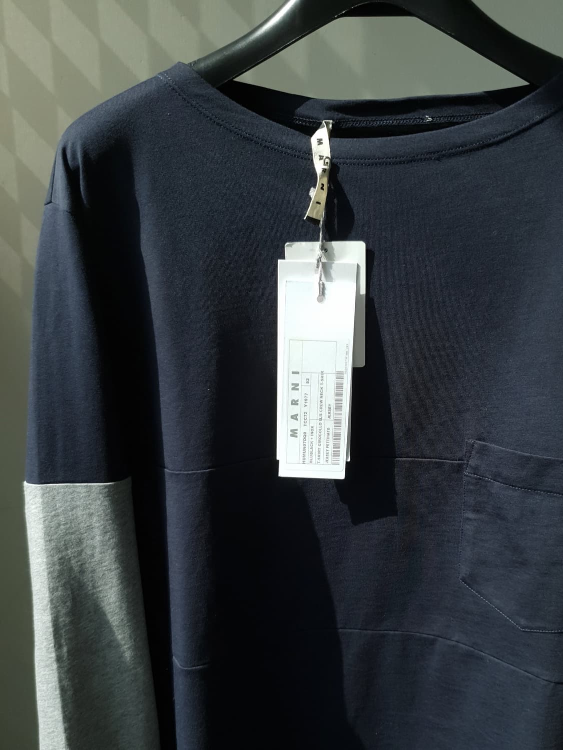 21F/W MARNI Color-Block L/S t-shirt 상품이미지5