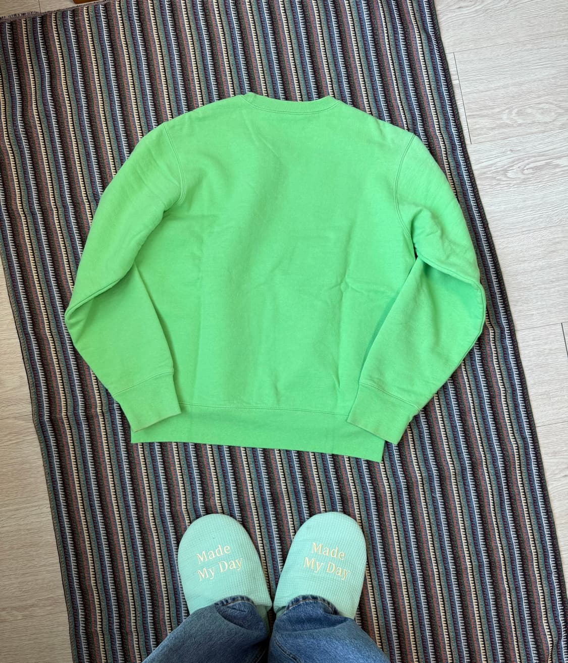 슈프림 스몰 박스로고 맨투맨 상품이미지3