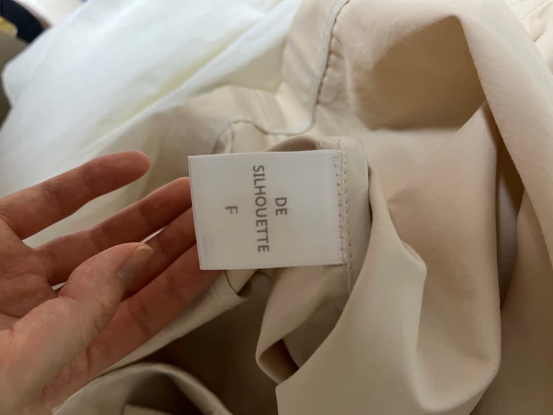 SIE 시에 DE SILHOUETTE 트렌치코트 상품이미지5