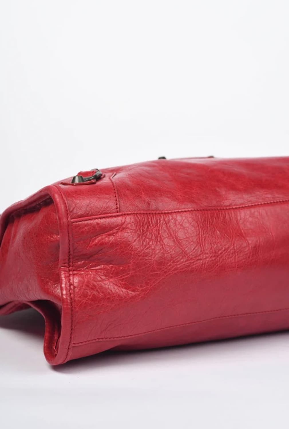 2008f/w 발렌시아가 시티백 레드 정품 상품이미지5