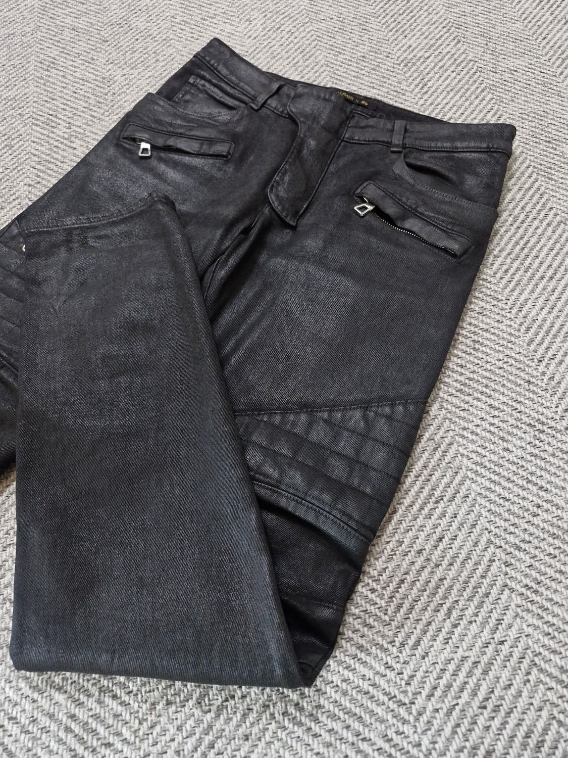 (민트급) 발망 h&m 코팅 바이커진 31 상품이미지2