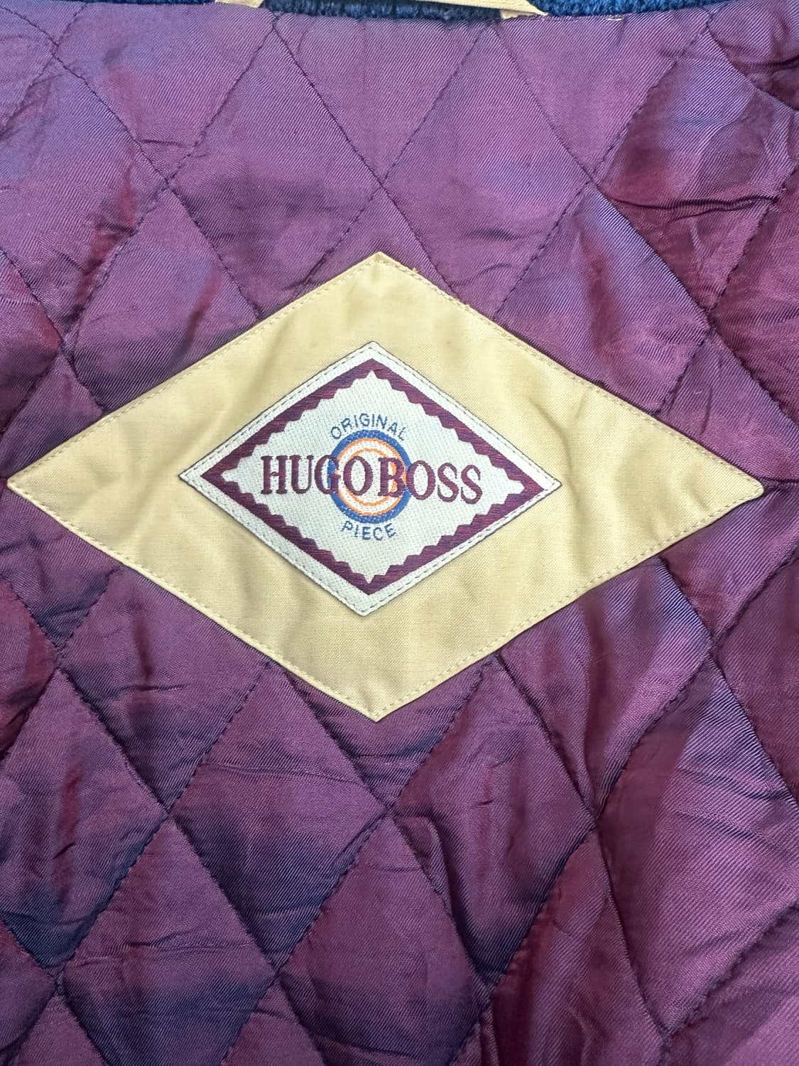 80s Hugo Boss 봄버 자켓 XXL 상품이미지6