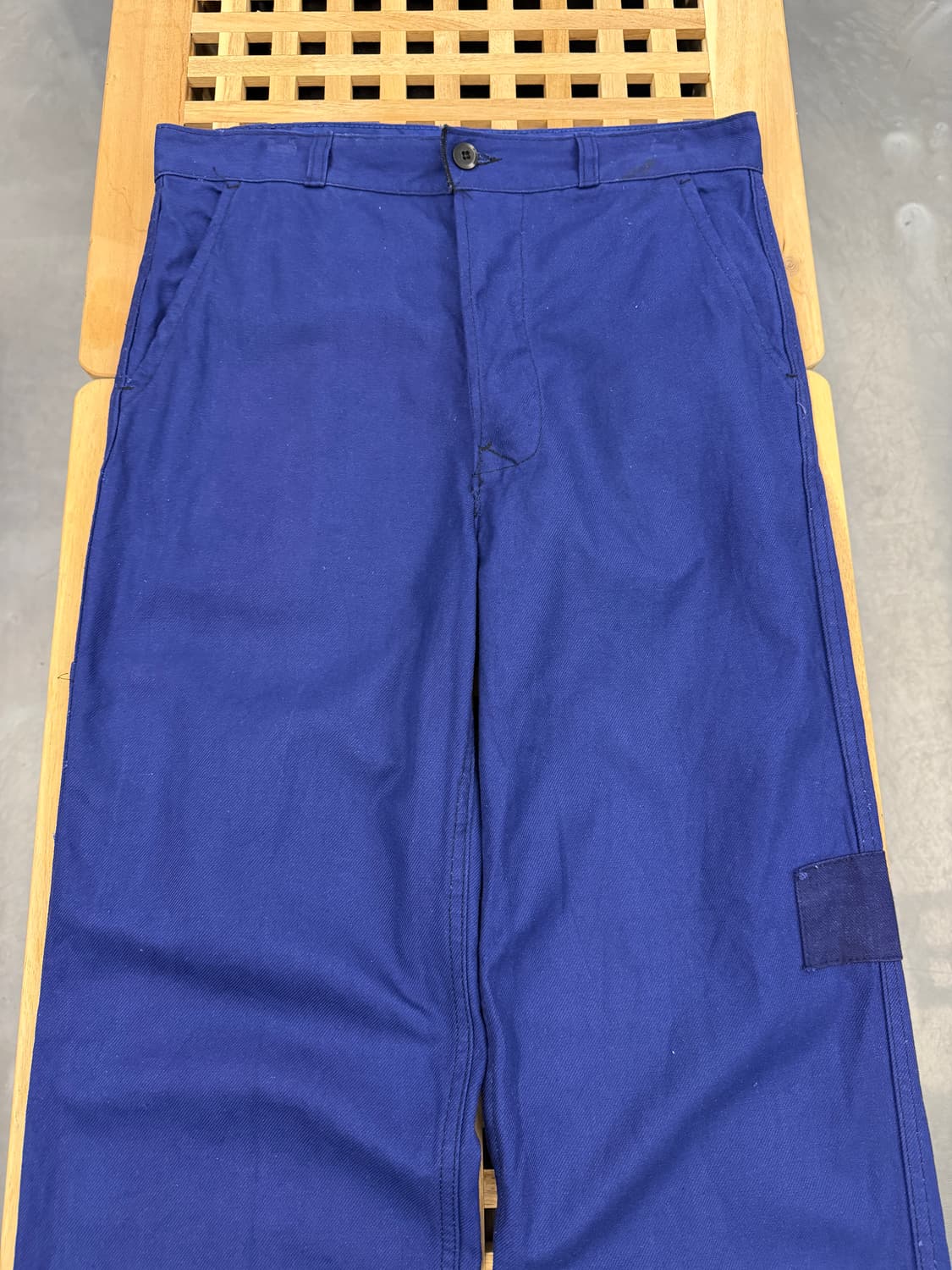 OLD VINTAGE WASHED NAVY FRENCH 프렌치워크팬츠 상품이미지3