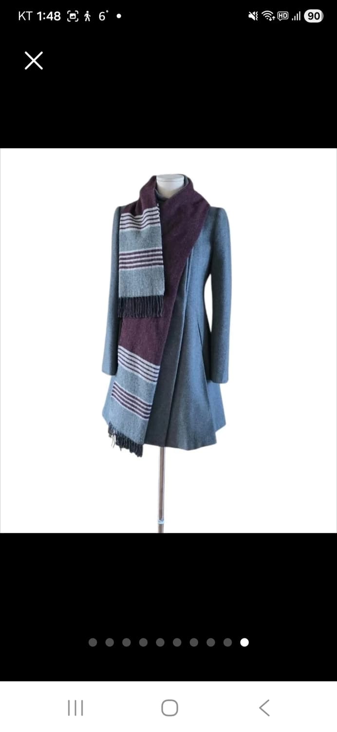 ​ MINE 마인 캐시미어 51% 벨티드 코트  [상태최상] 상품이미지9