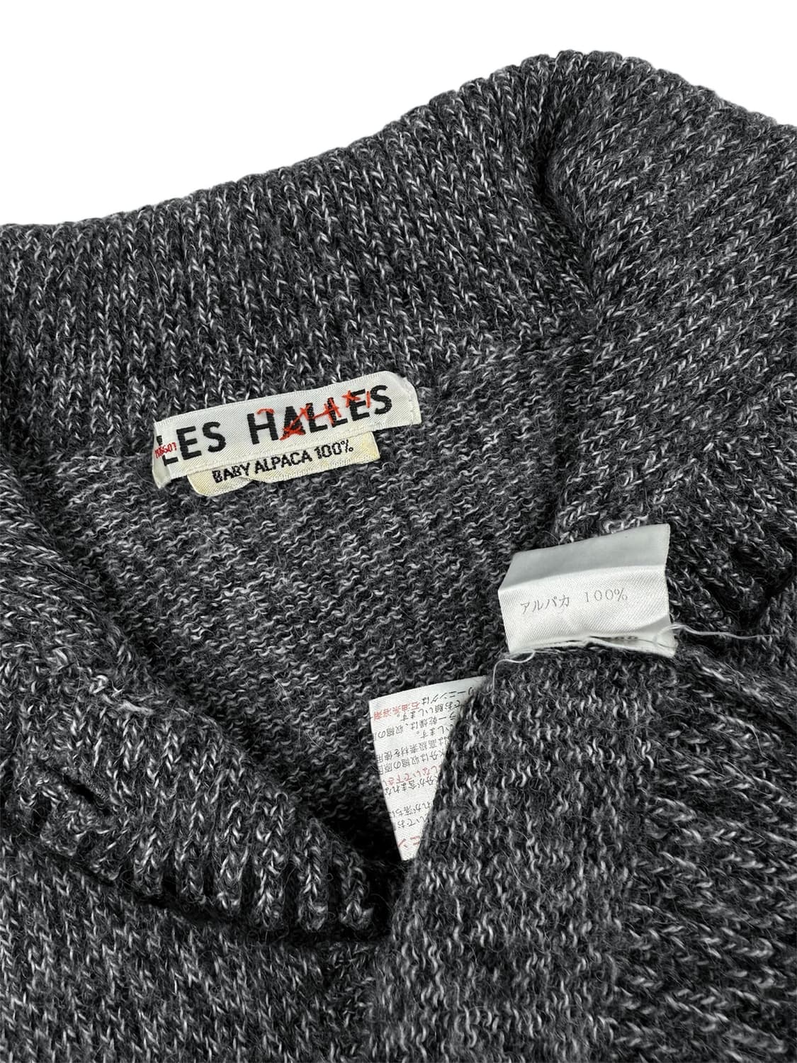 les halles 알파카 가디건 상품이미지7