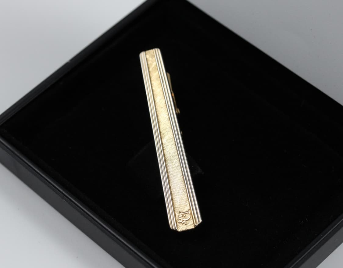 디올 A-등급 5cm 남자 명품 넥타이핀 빈티지 상품이미지1