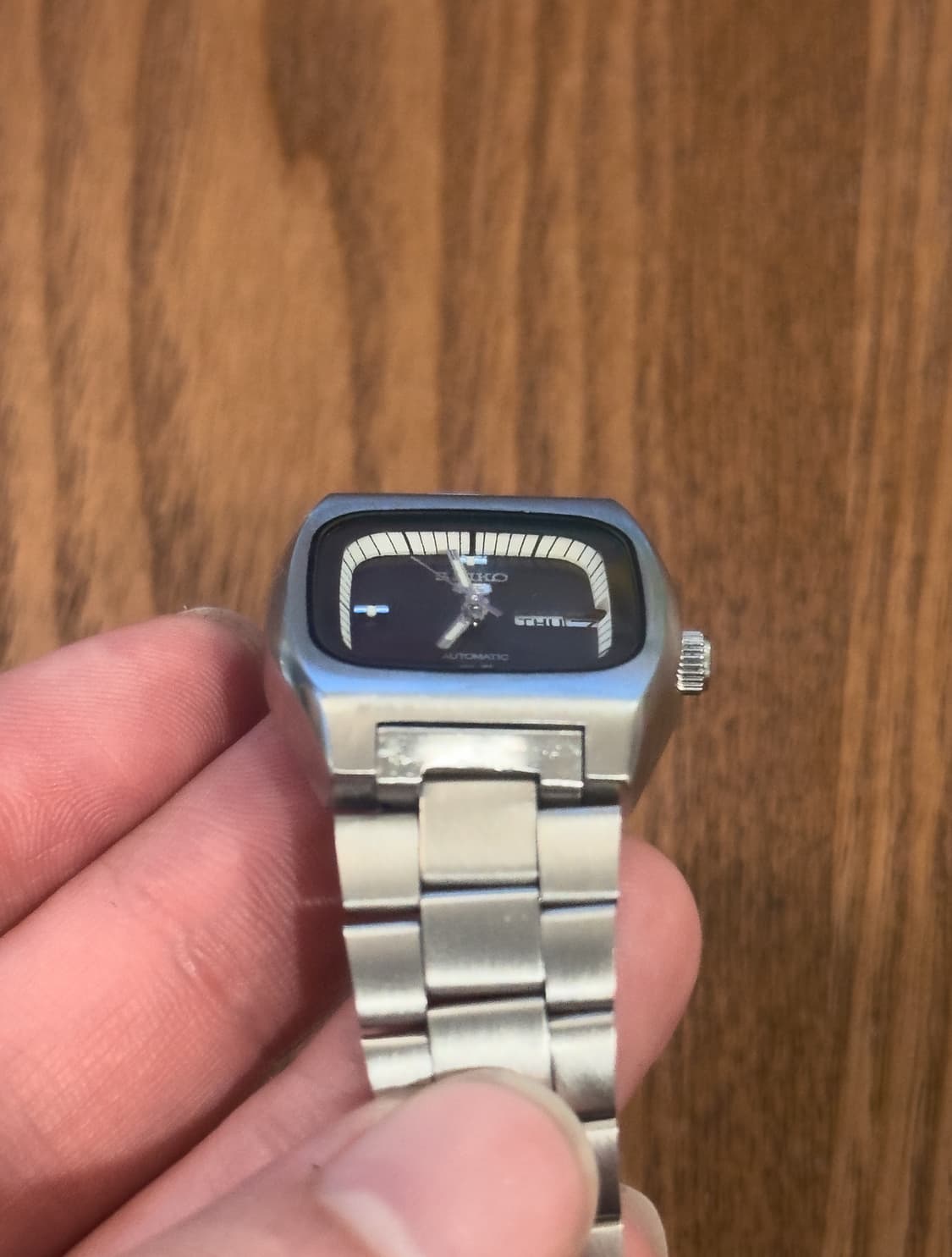 [초희귀] SEIKO 5 TV스크린 수동 Deep Navy Automat 상품이미지7