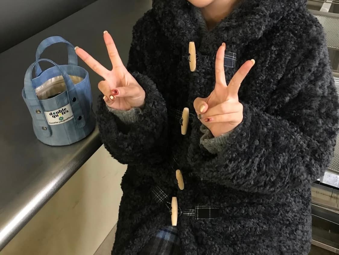 더블쿼츠 Muffin mini bag (머핀 미니 백 스카이) sky 상품이미지4