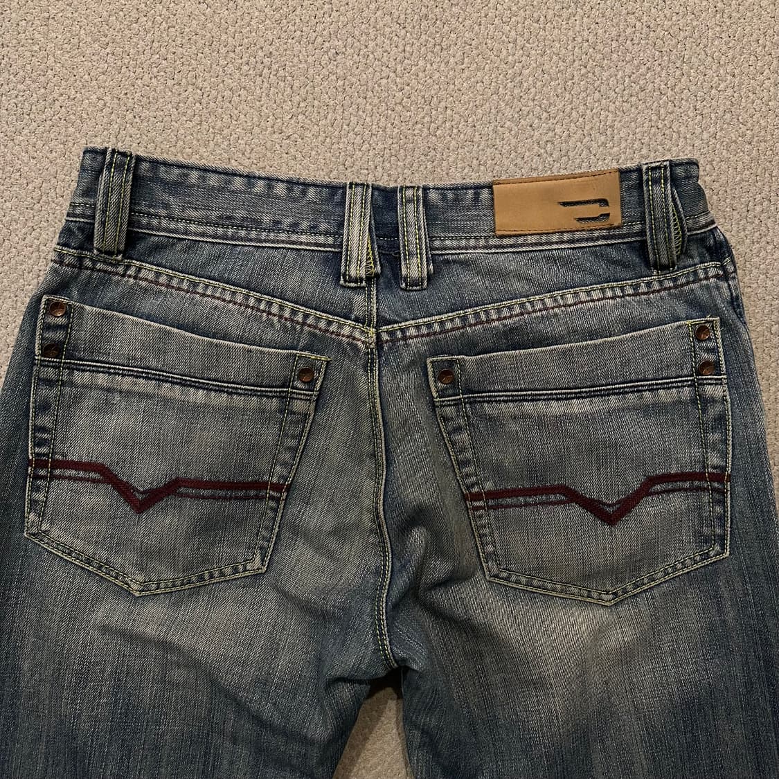 00s 디젤 Diesel Industry 빈티지 데님 팬츠 상품이미지9