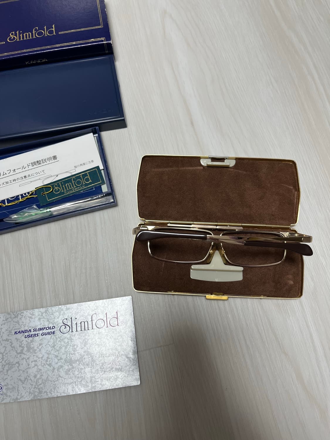 칸다 kanda slimfold 슬림폴드 접이식 빈티지 안경 상품이미지1