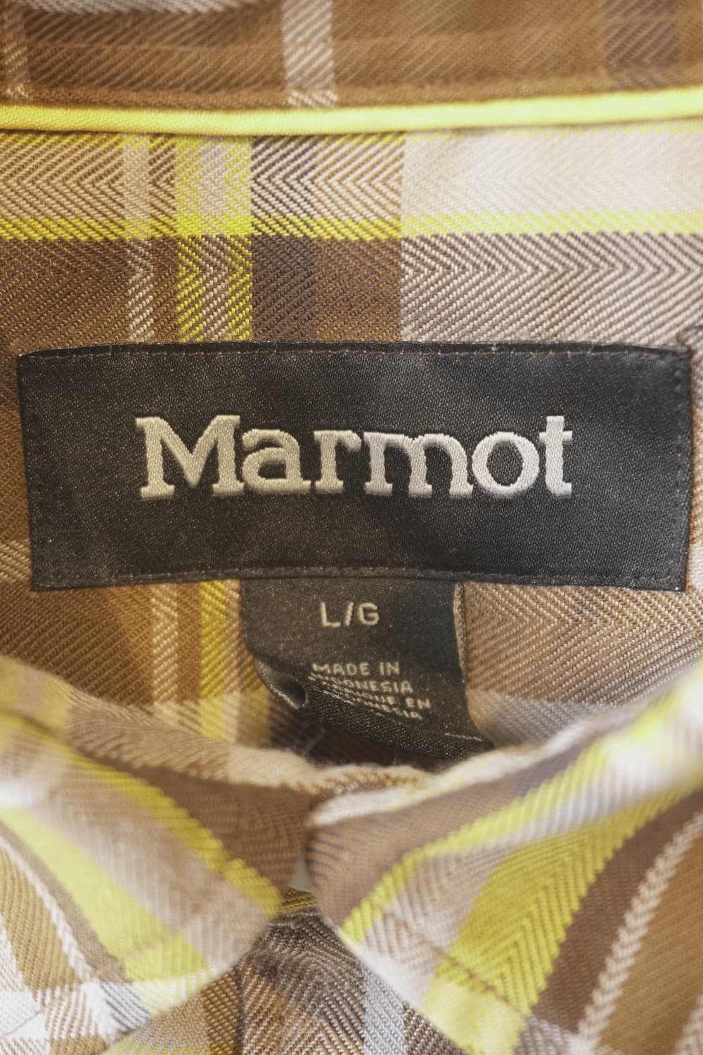 마모트 체크셔츠marmot 상품이미지5