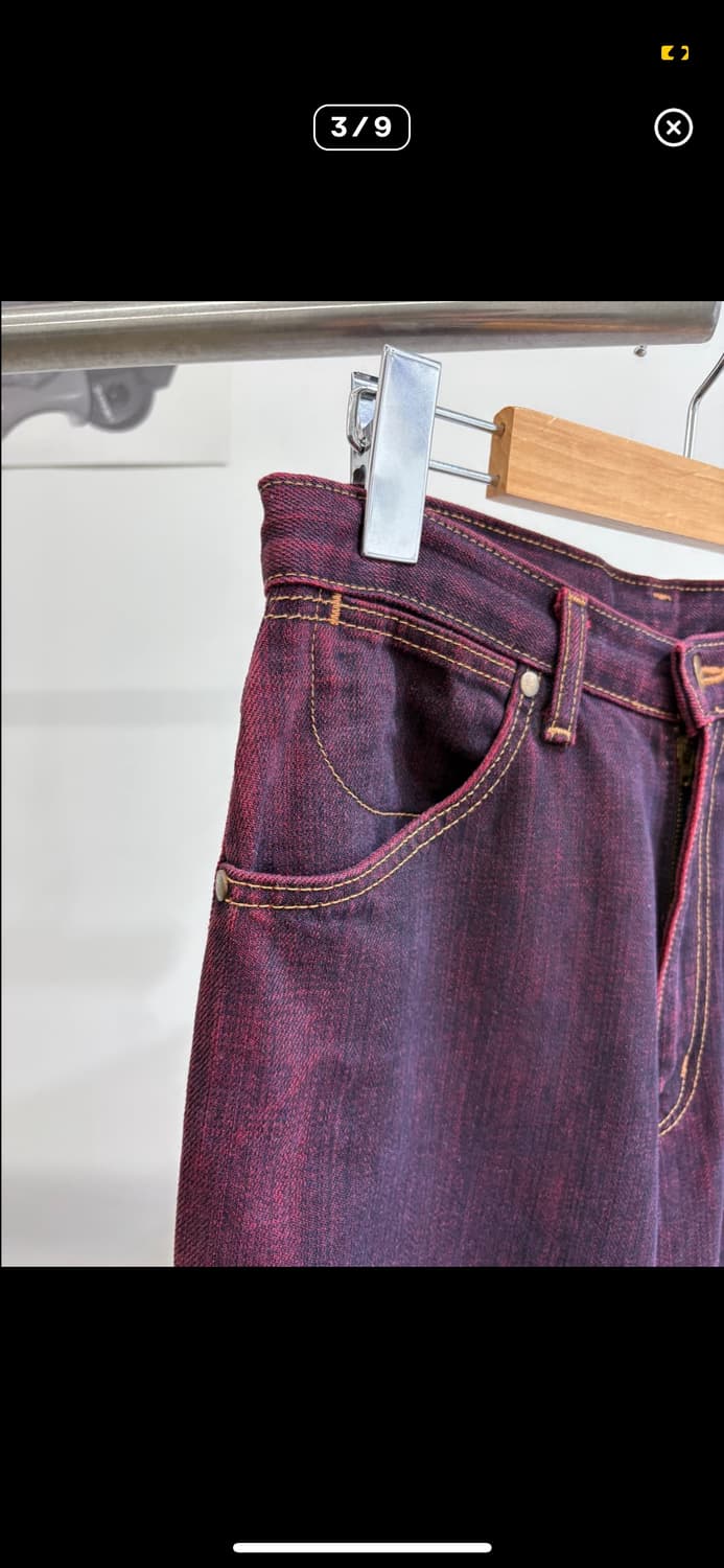 랭글러 핑크 워싱 부츠컷 진 상품이미지3