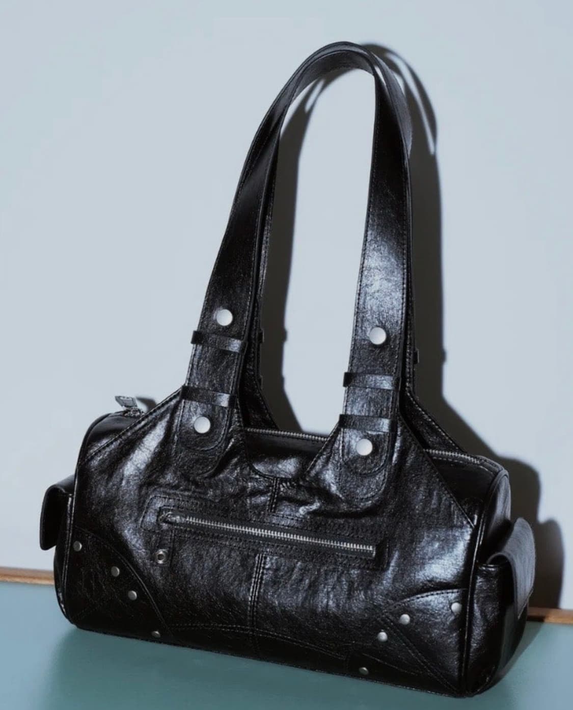 도프셉 레아 숄더백 도트백 블랙 상품이미지1