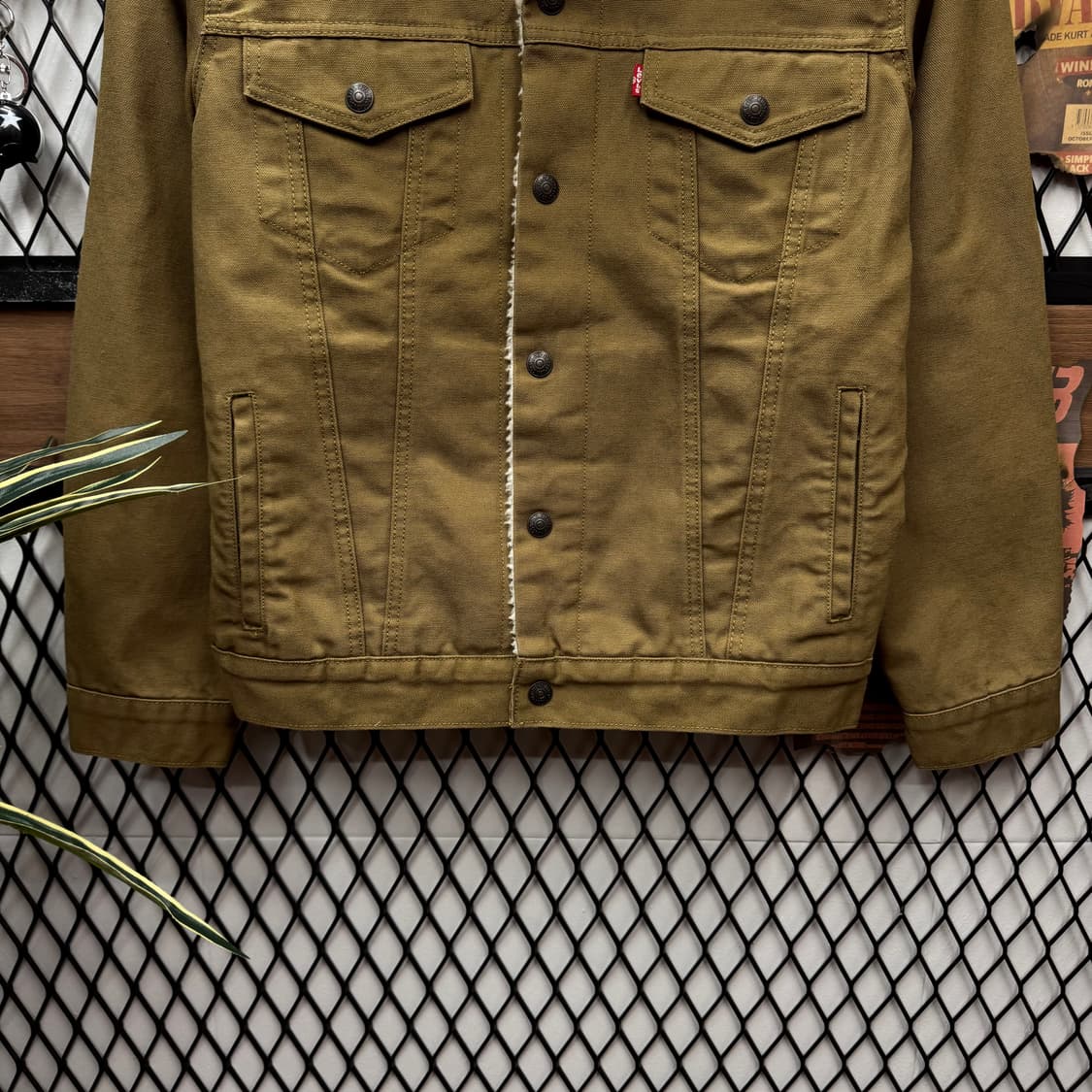 리바이스 타입 3 쉐르파 트러커 자켓 베이지 S 상품이미지4