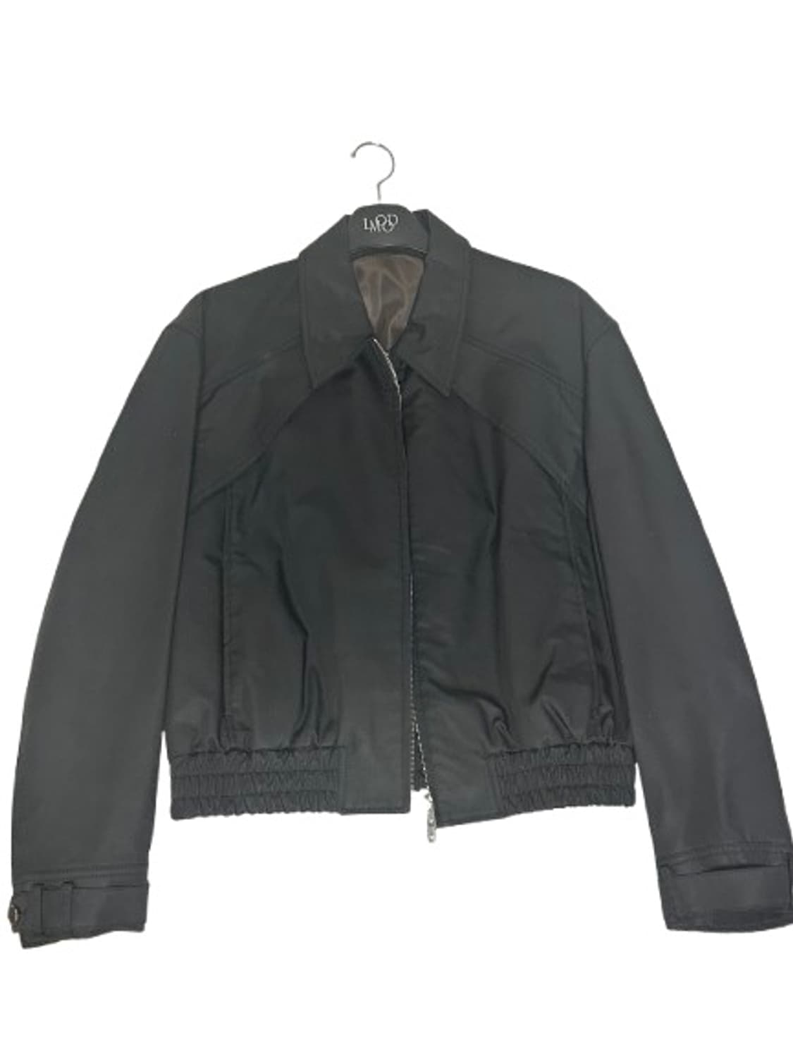 엘무드 햄튼 치노 블루종 자켓 블랙 48 상품이미지3