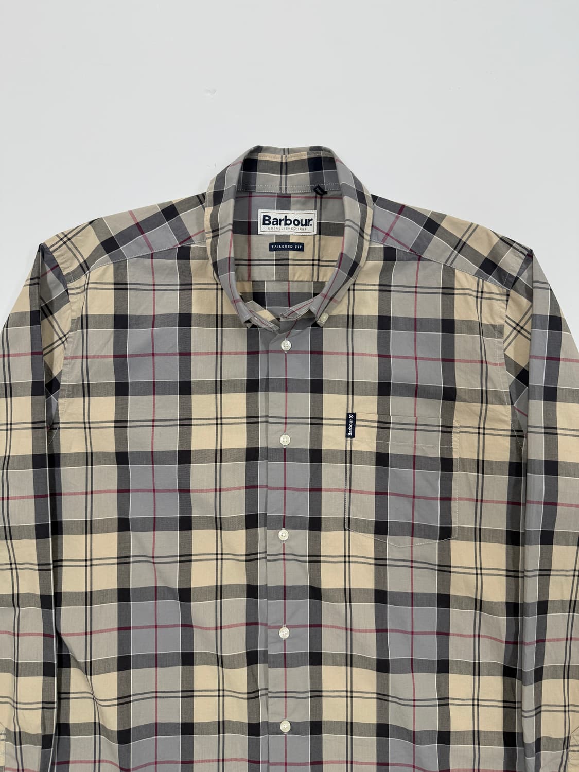 바버 클래식 타탄 셔츠 상품이미지3