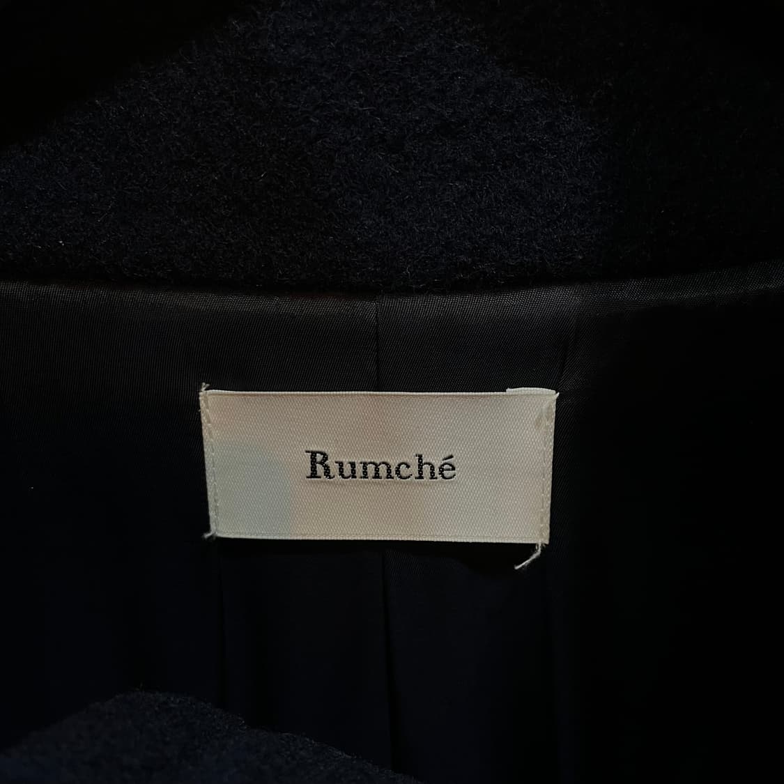 룸쉐 Rumché 파이어맨 울 롱코트 상품이미지6