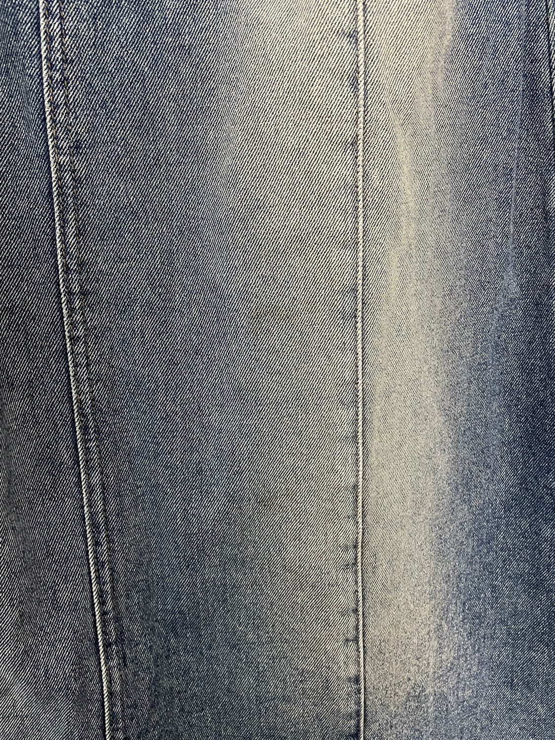 인사일런스 빈티지 데님 롱 스커트 H1110 상품이미지8