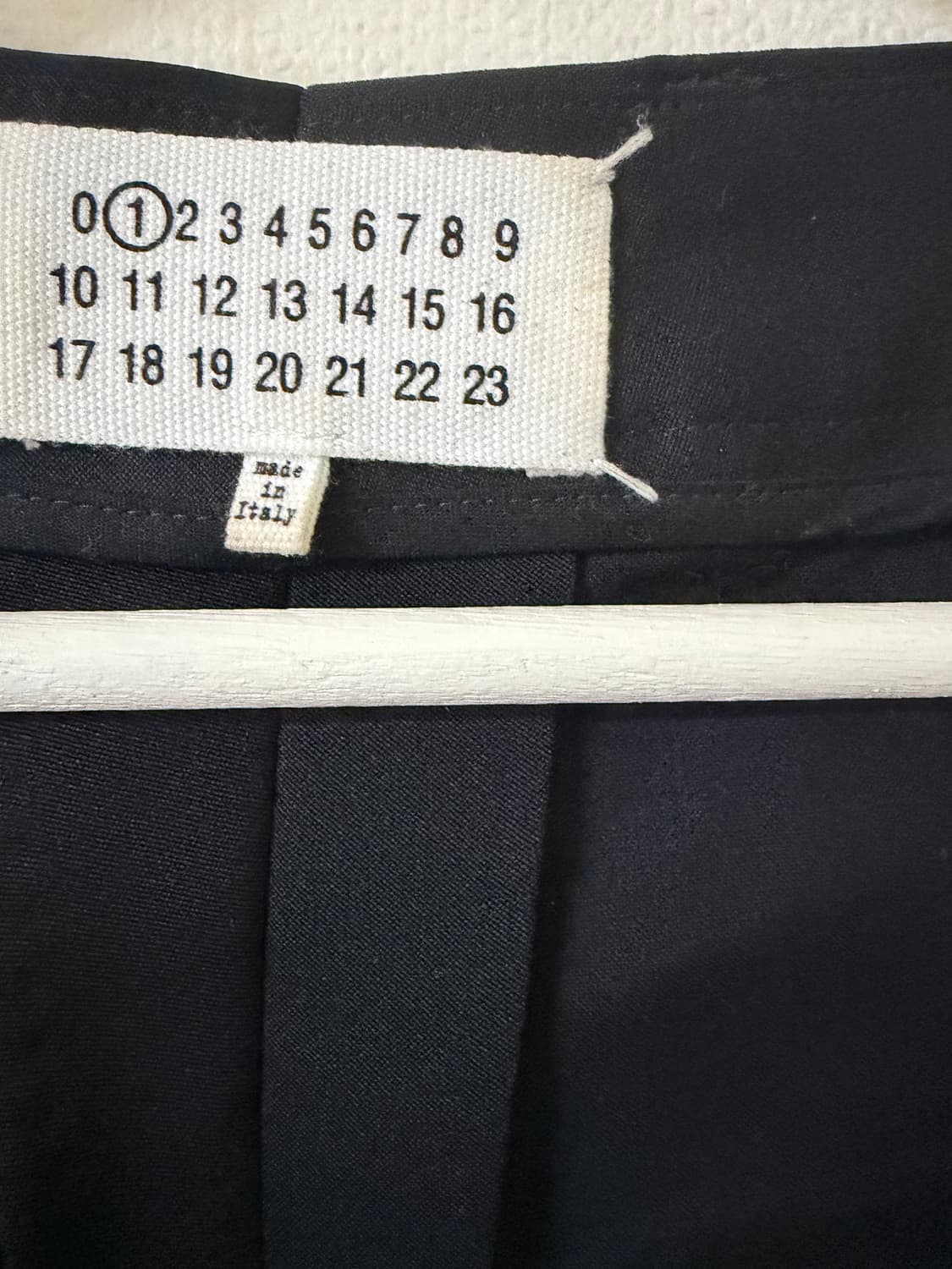 마르지엘라 블랙 팬츠 상품이미지3