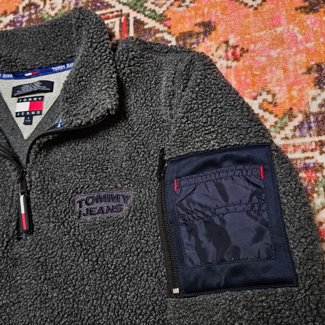 00s 타미 딥파일 풀오버 상품이미지5