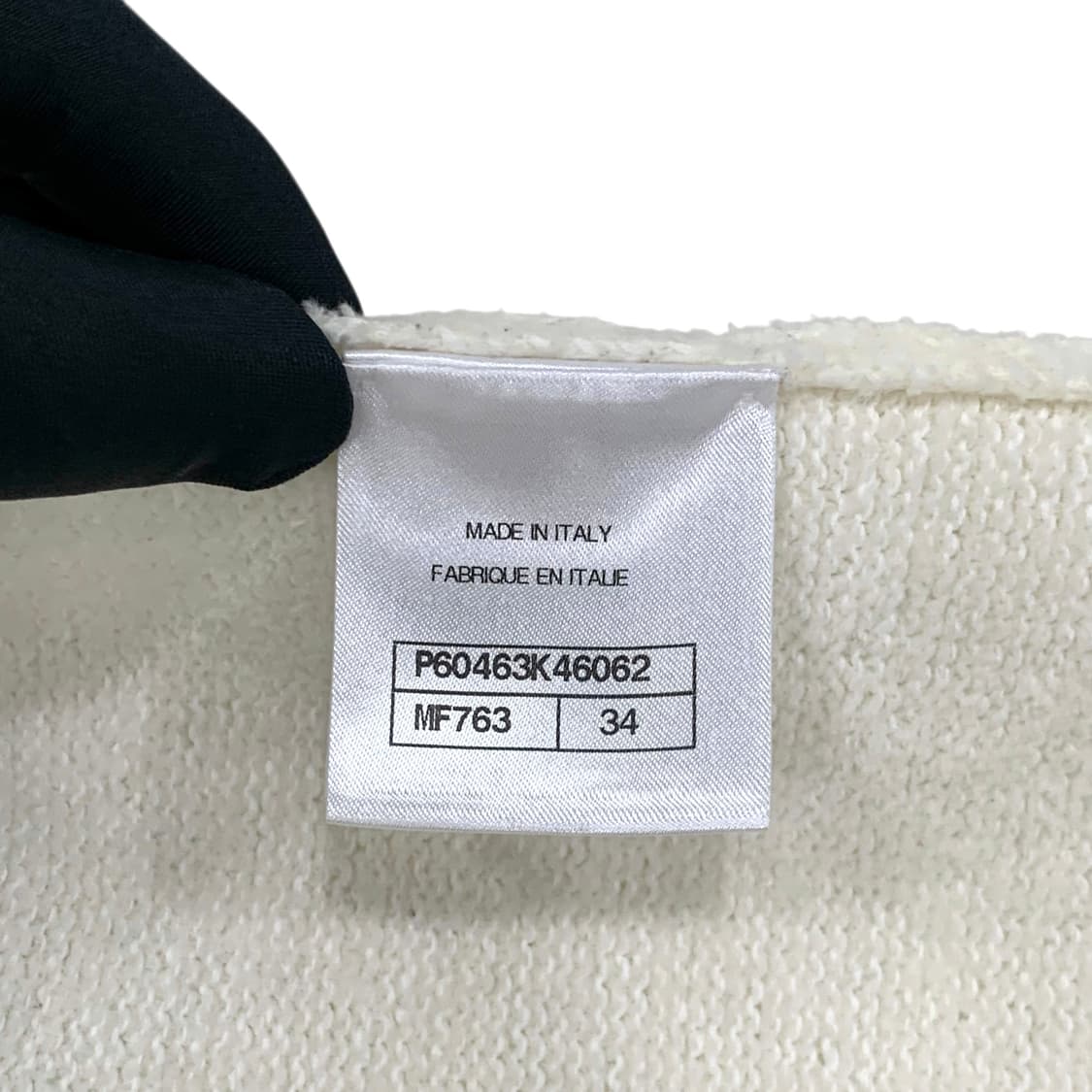 샤넬 CC버튼 테리 부클 니트 원피스 상품이미지8