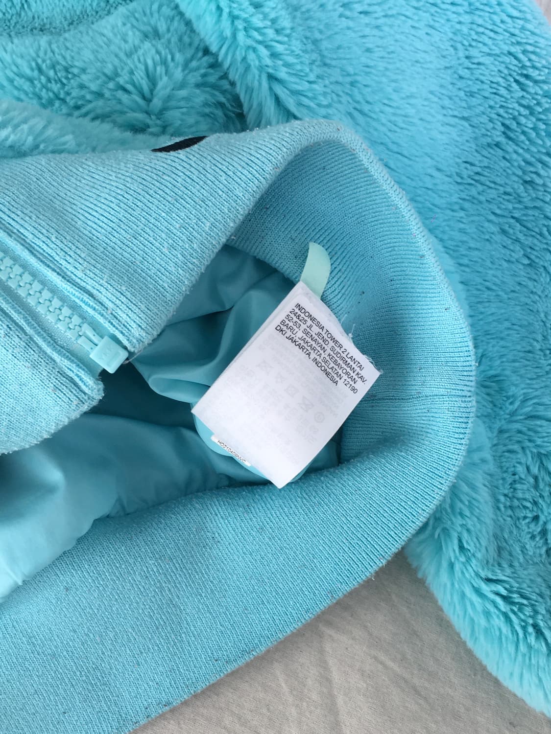 나이키 밑단로고 퍼 후드자켓 상품이미지8