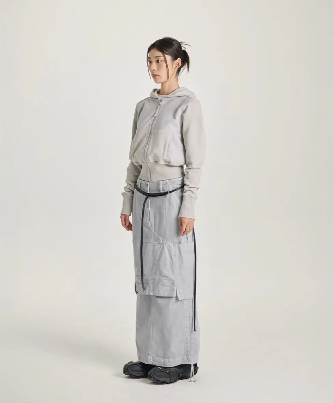 Symm 우먼스 후드집업 1사이즈 W Paneled Zip Hoodie 상품이미지2