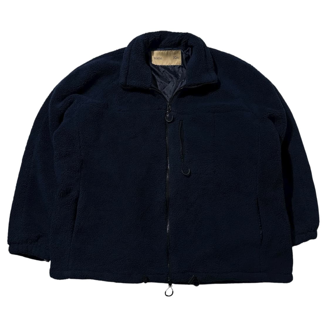 마뗑킴 백로고 후리스 자켓 상품이미지3