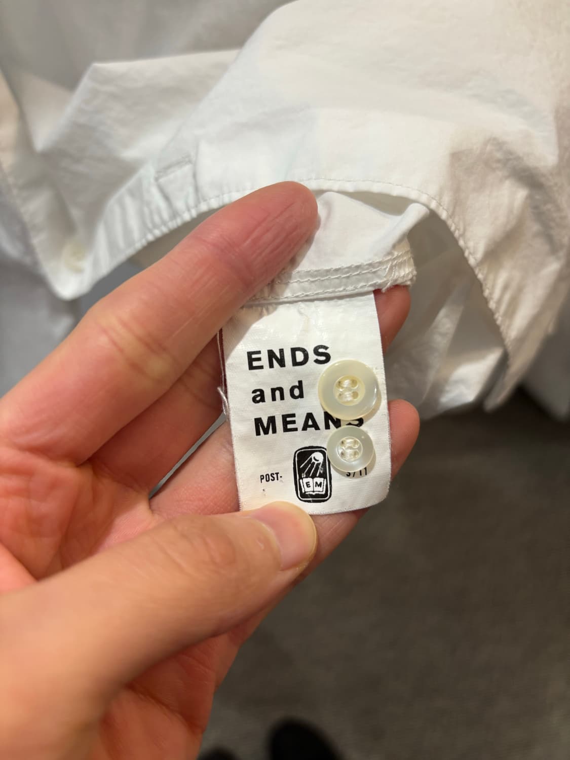 Ends and means 셔츠 상품이미지8