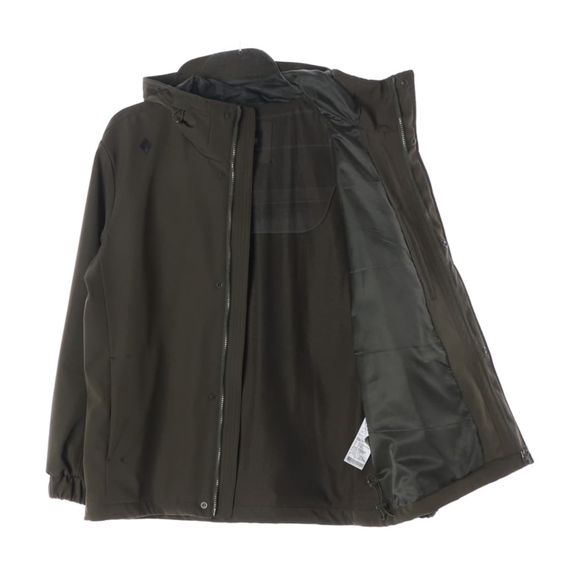 몽벨 남성 웜테크 트랙자켓 카키 XL 상품이미지2