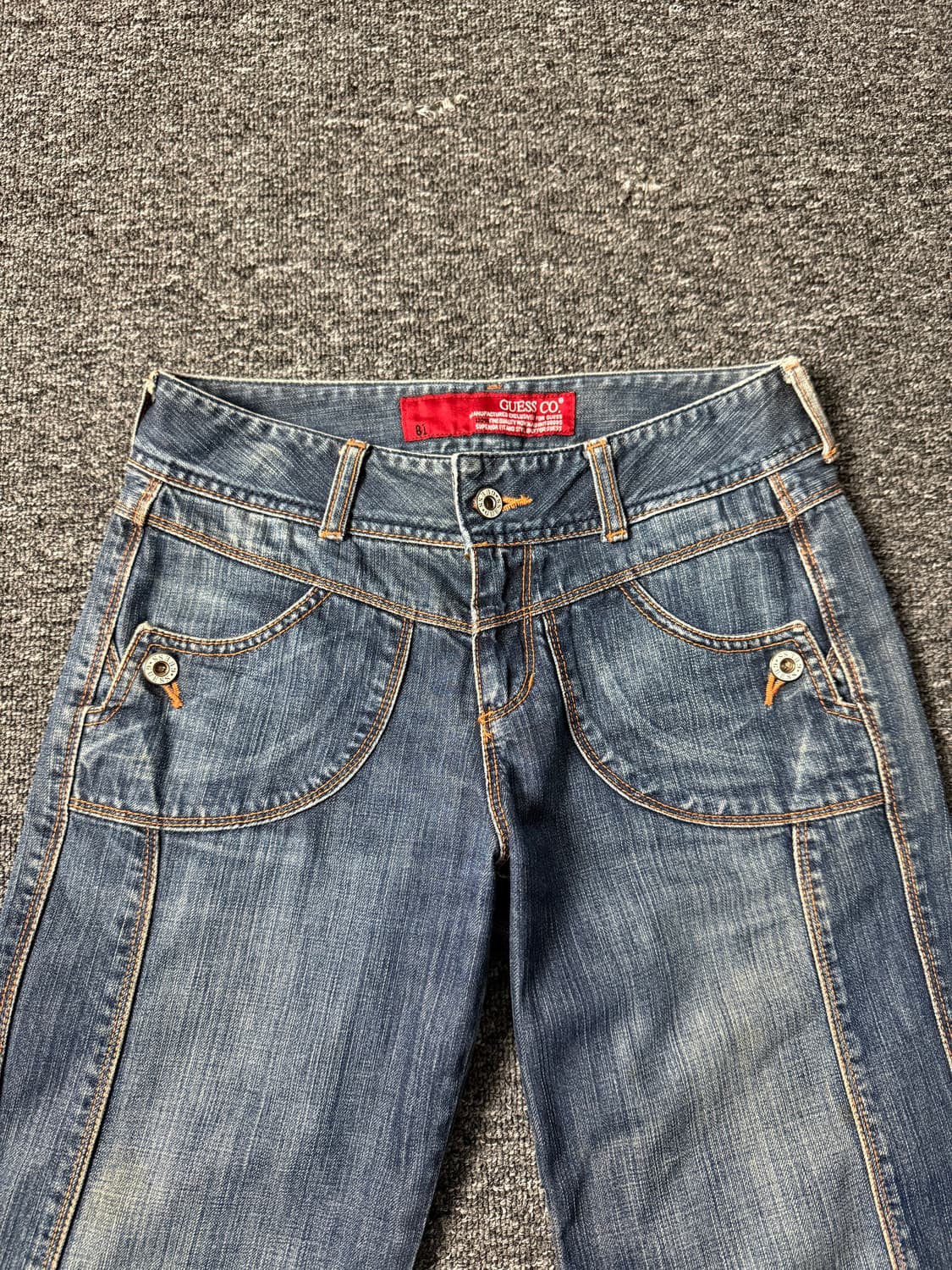 GUESS 게스 웨스턴 데님 팬츠 상품이미지2