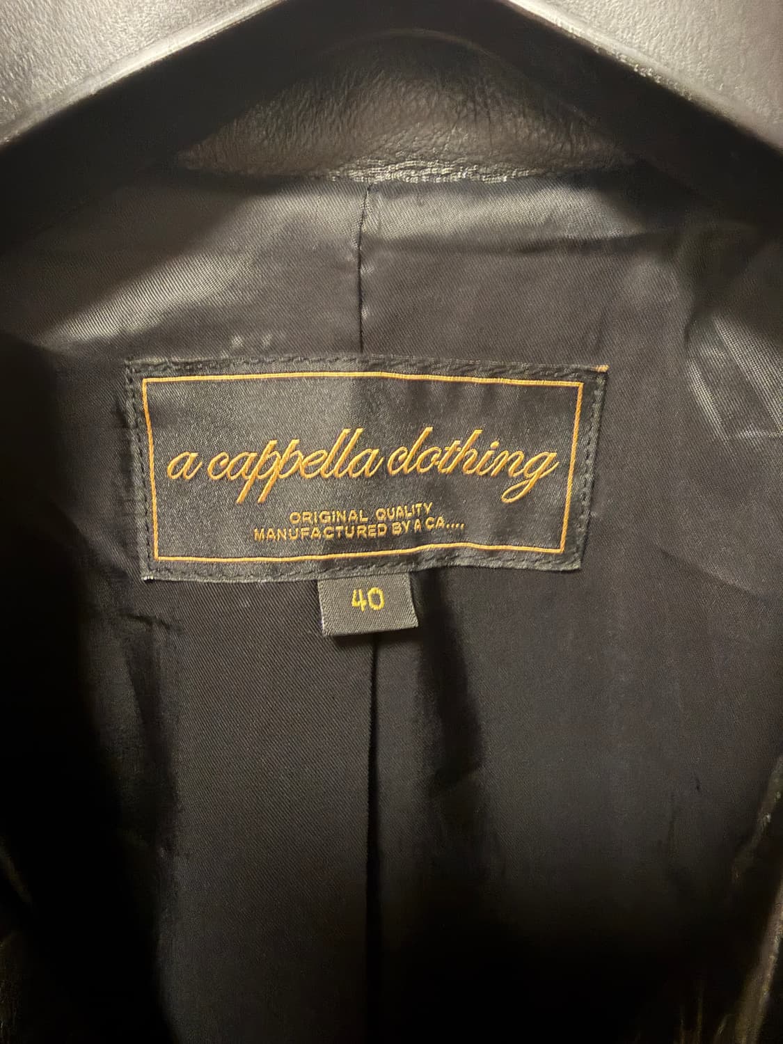 아카펠라클로딩 lot552  40사이즈 판매합니다.  상품이미지2