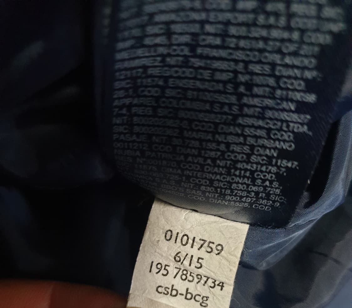 (해외발매) 타미힐피거 빈티지 빅 백로고 다운 숏패딩 블랙 (XL) 상품이미지8