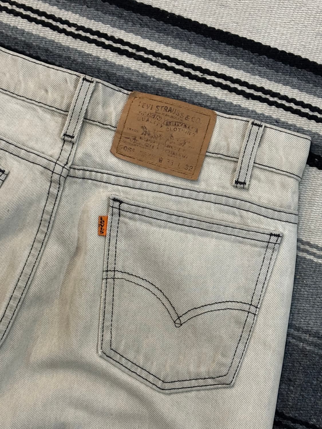 90‘s MADE IN USA 🇺🇸 리바이스 505 오렌지탭레귤러핏 상품이미지10