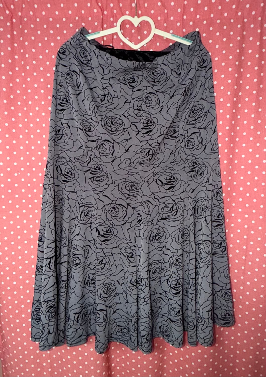 플라워 패턴 롱 스커트  상품이미지1