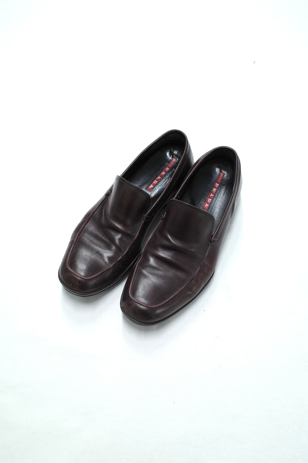 Prada Sport Leather Loafers 상품이미지2
