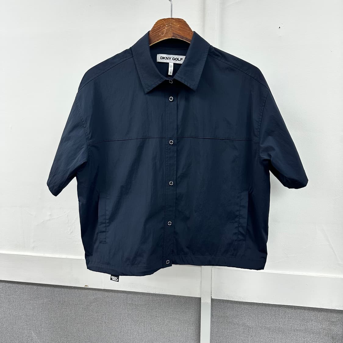 DKNY 디케이앤와이골프 25ss 여성 우븐 셔츠 자켓 M s220 상품이미지2