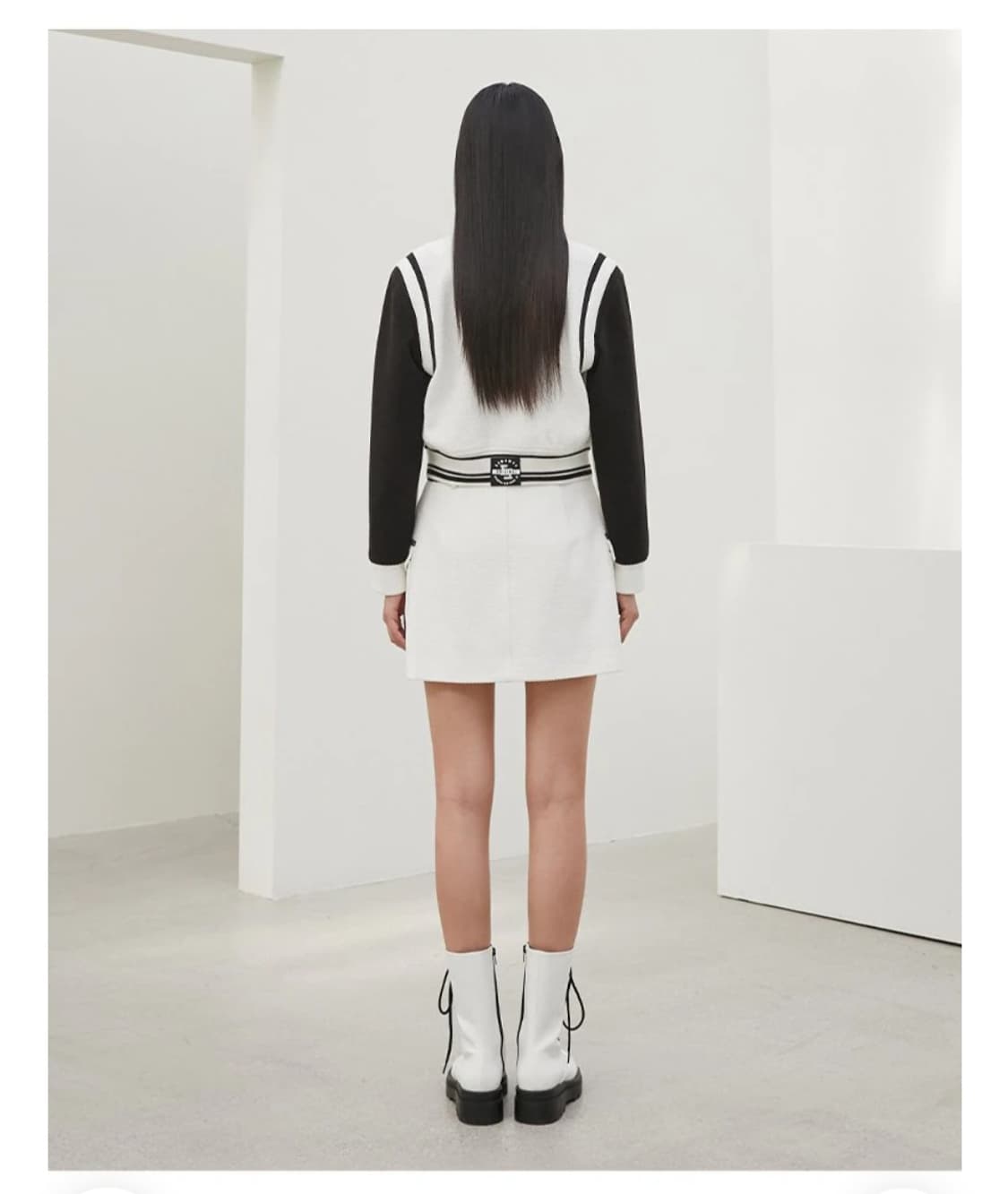 (새상품)에고이스트 배색 크롭점퍼55 상품이미지7