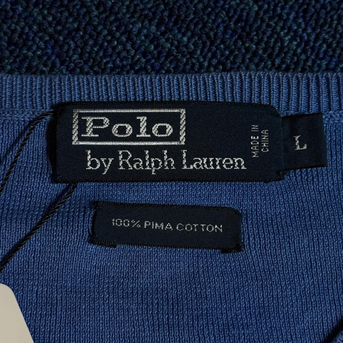 폴로 랄프로렌 블루 니트 상품이미지3