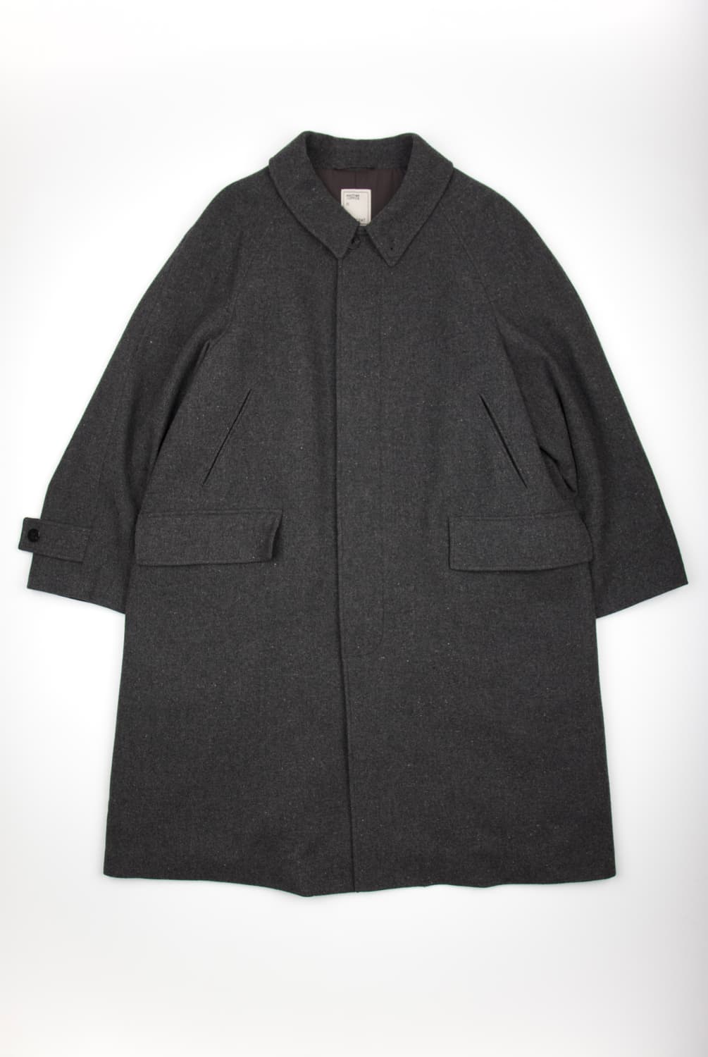 Another office 앰플 캐시미어 발마칸 코트 헤링본그레이 상품이미지1
