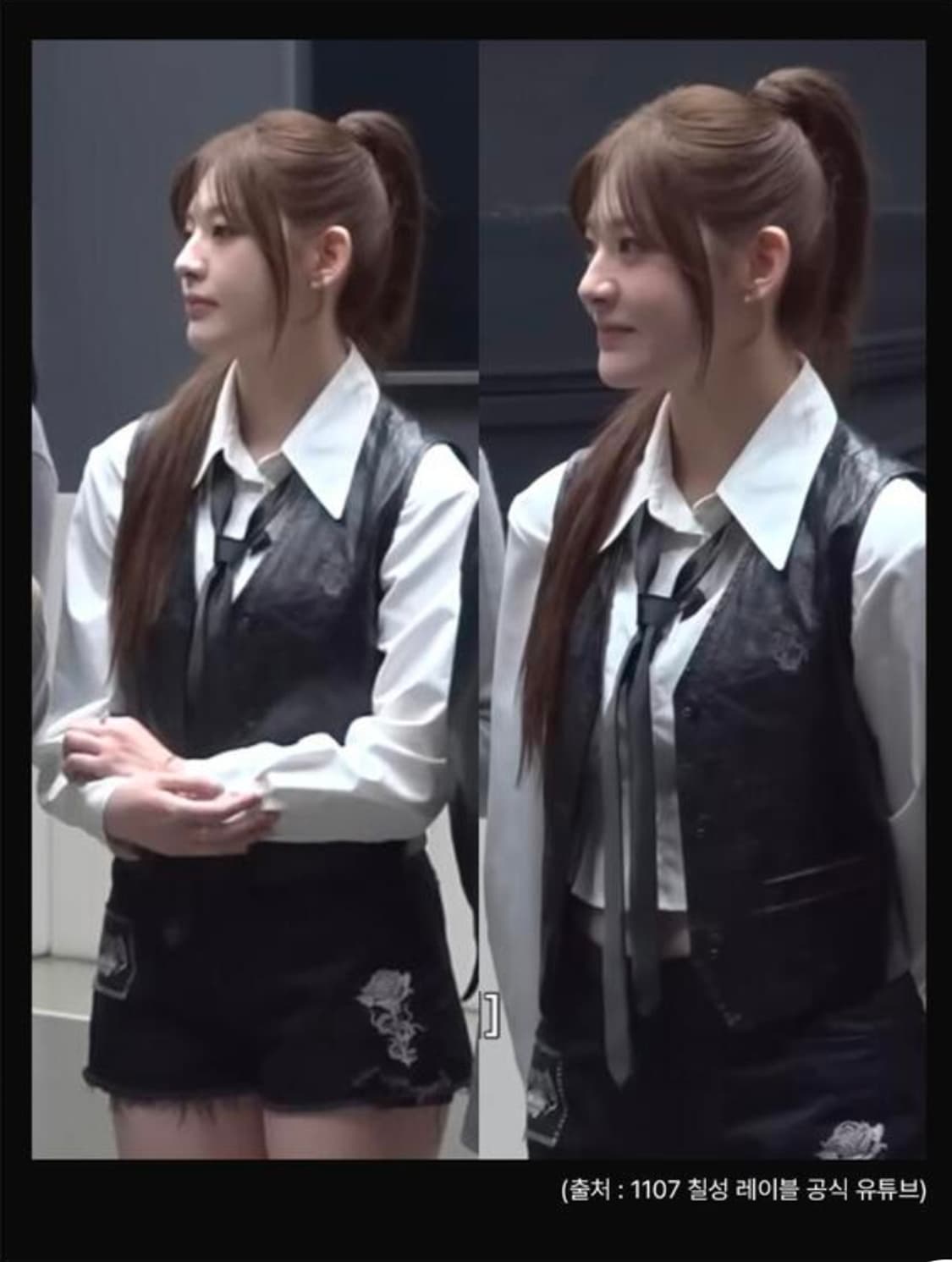 [한지민,레드벨벳 조이,스테이씨 세은,라붐 해인 착용]
WOMEN 크롭 상품이미지3