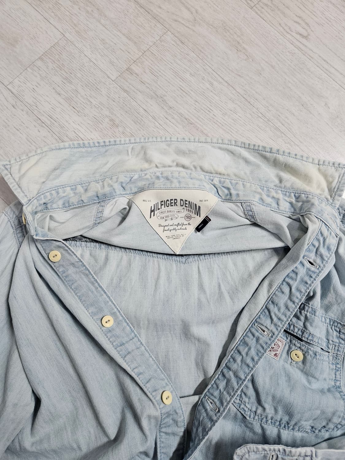 타미힐피거데님 셔츠 95(S) 사이즈 상품이미지3