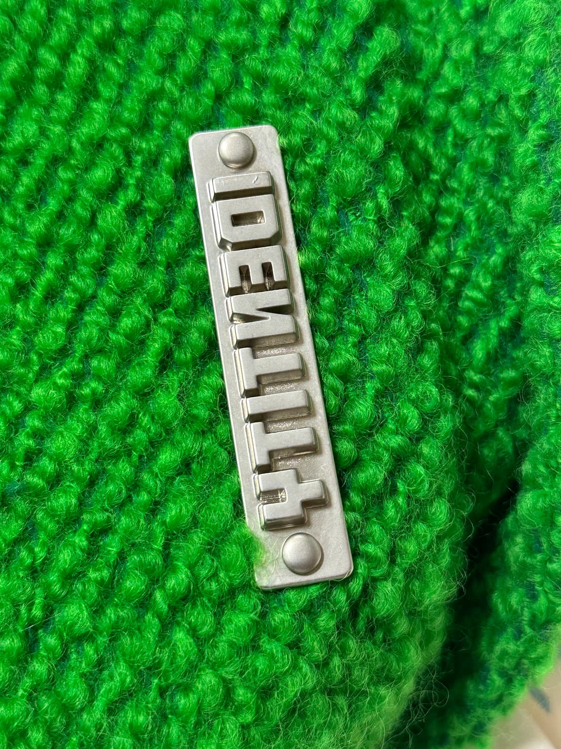 급처)) 더아이덴티티프로젝트 트위드 파이핑 점퍼 상품이미지3