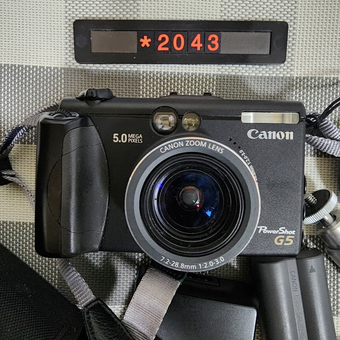 캐논 파워샷 G5 디지털카메라 가방포함 상품이미지2