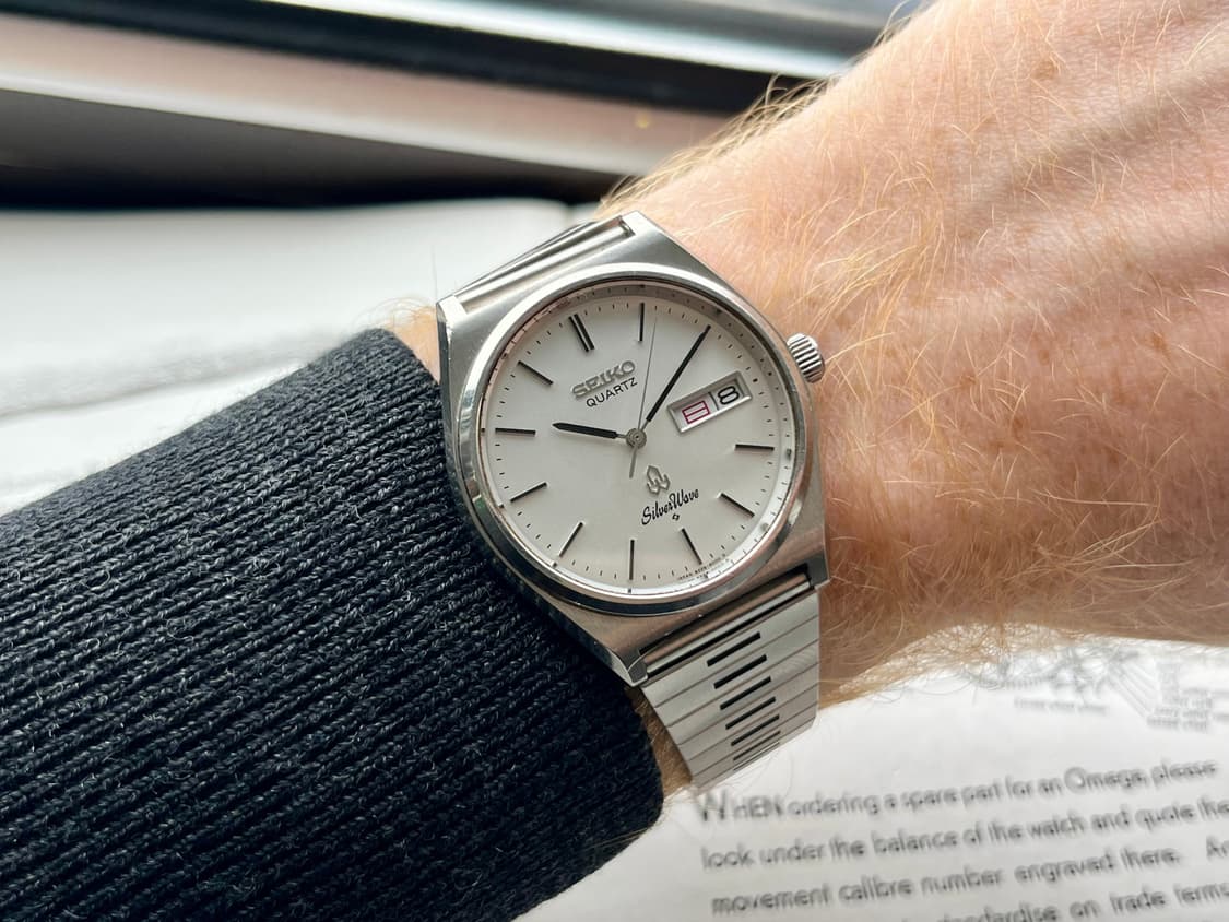 세이코 실버웨이브 8229-8000 희귀 빈티지 레어 쿼츠 상품이미지2