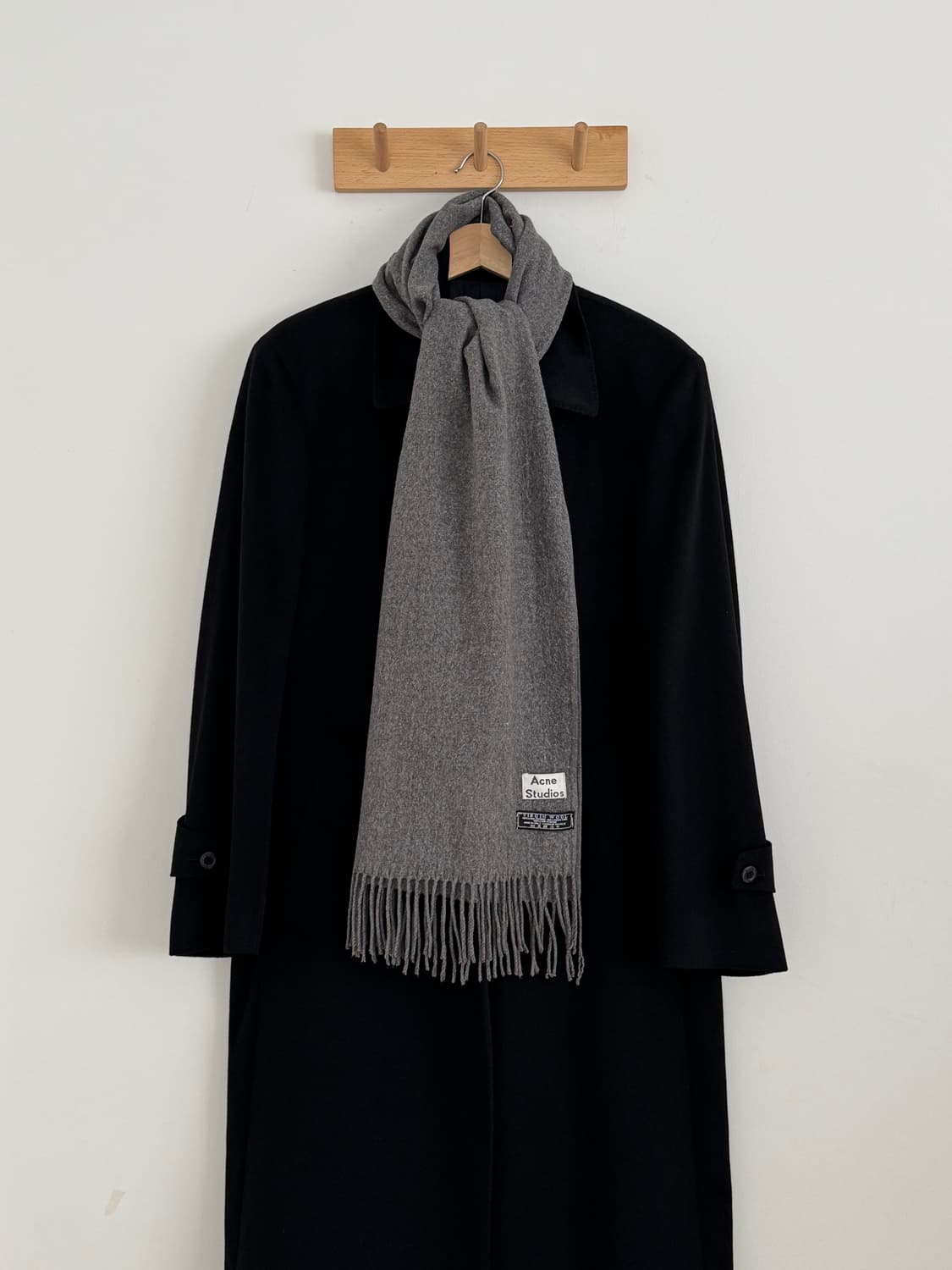 아크네 스튜디오 버진울(양모) 100% 머플러(네고 가능)  상품이미지1
