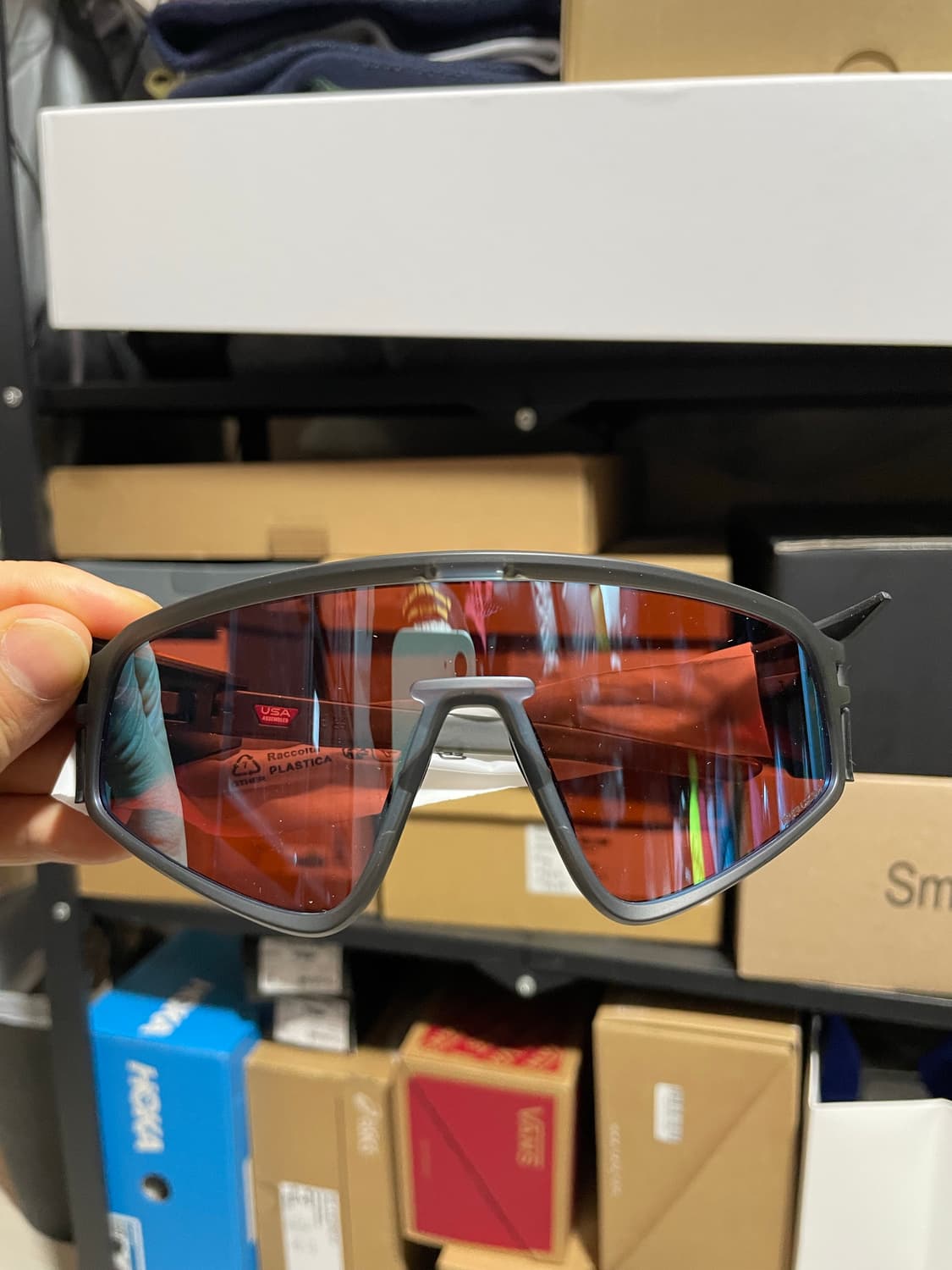 [새상품] 오클리 래치 패널 매트 그레이 스모크 (프리즘 스노우 사파이어 상품이미지3